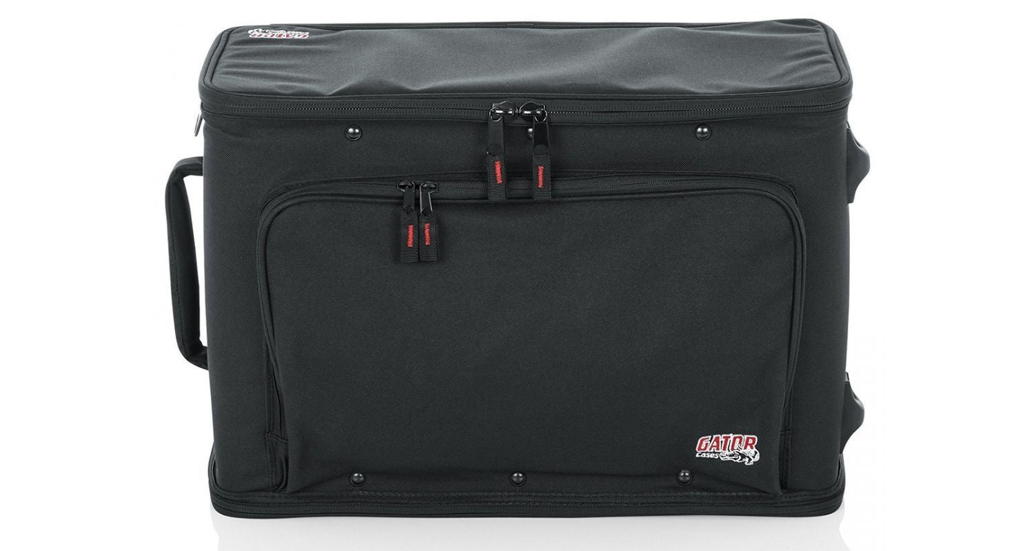 Gator GR-RACKBAG-3UW Bolsa Rack ligera para 3 Unidades con Trolley