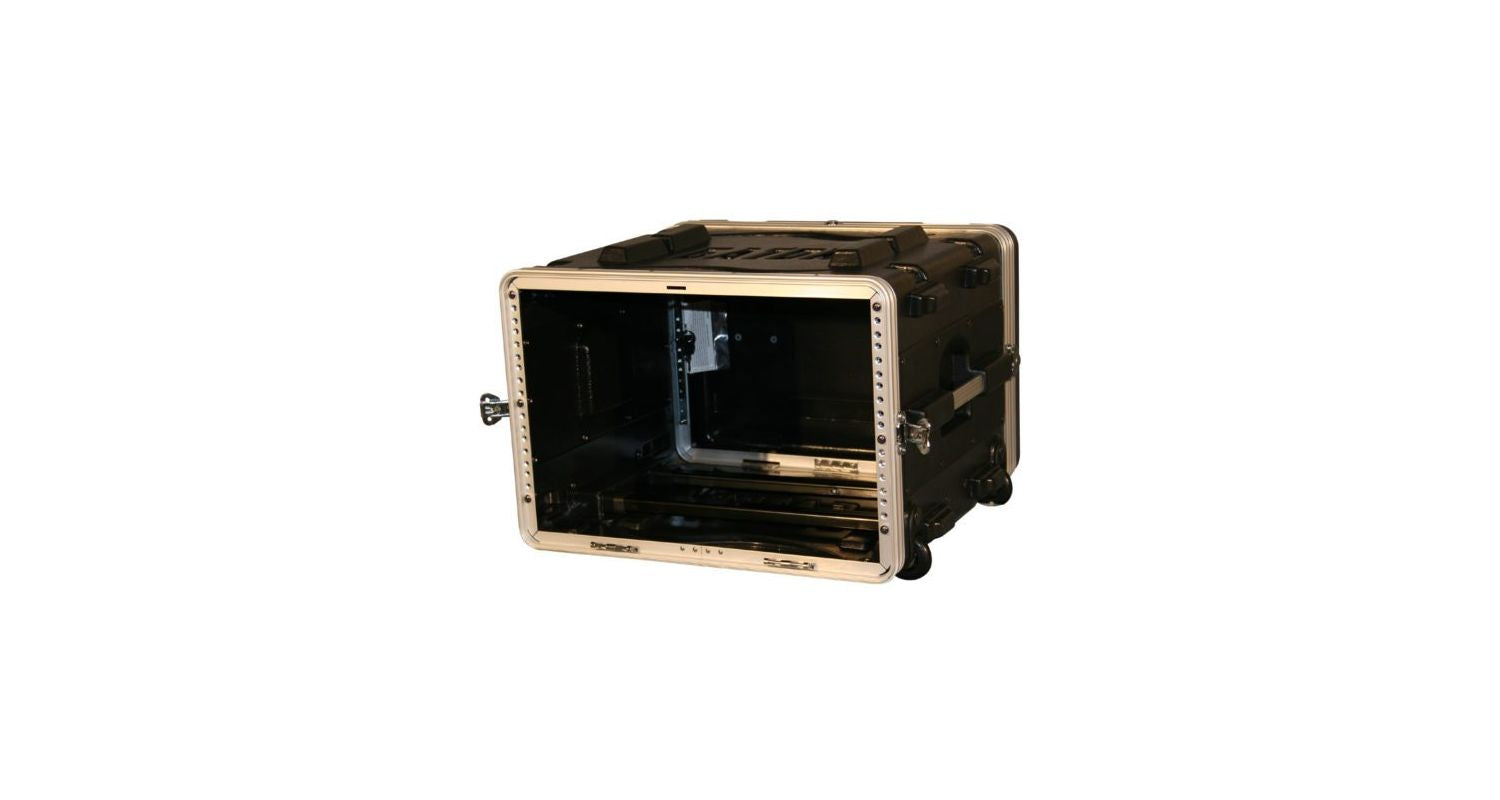 GATOR RACK FLIGHT 19" CON RUEDAS / 6 UNIDADES - ST