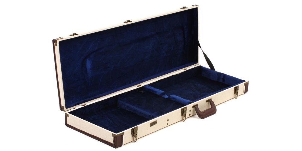 Gator GW-JM-ELEC Estuche de Madera para Guitarra Eléctrica con exterior Journeyman Color Beige