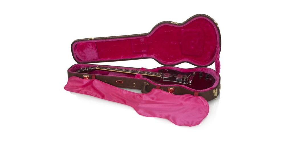 Gator GW-SG-BROWN Estuche para Guitarras Gibson SG de madera