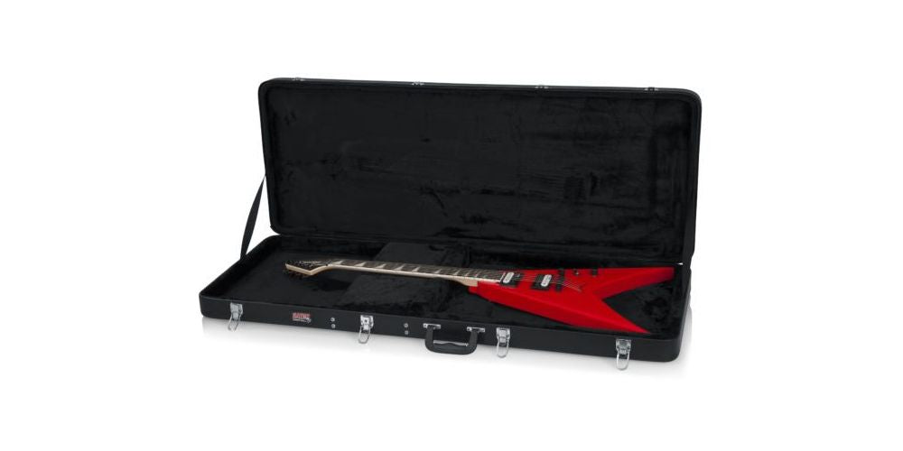 Gator GWE-EXTREME Estuche para Guitarra Electrica Flying V / Madera .