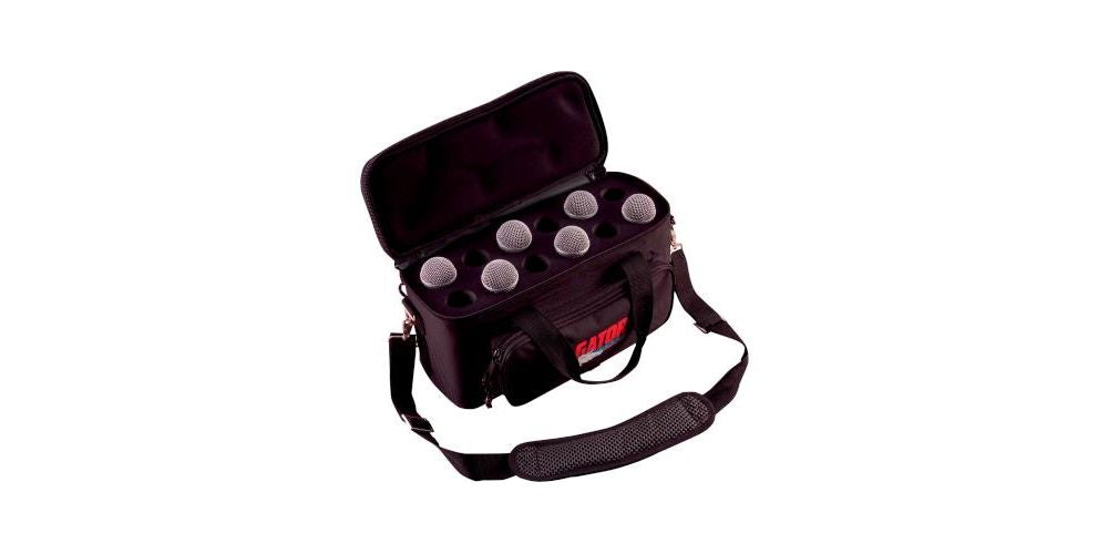 GATOR FUNDA PARA MICRÓFONOS 12 ud.
