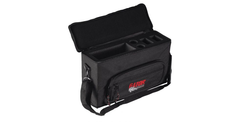 GATOR FUNDA SEMIRÍGIDA - SISTEMA HF + 2 MICROFÓNOS