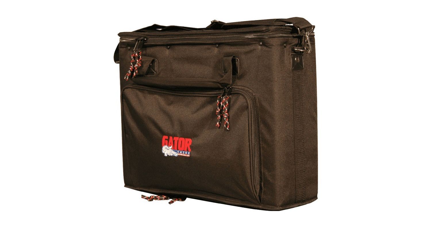 GATOR FUNDA RACK 19" PORTÁTIL CON CORREA / 3 UNIDADES