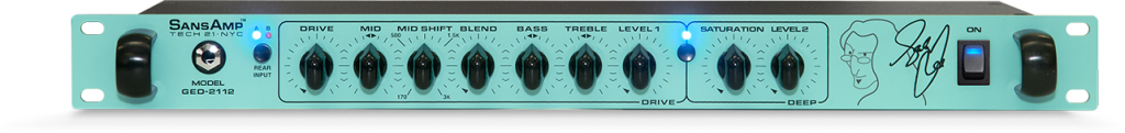 tech 21 Geddy Lee Signature Sansamp DI-2112