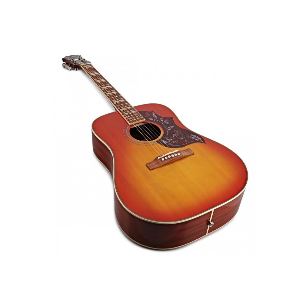EPIPHONE HUMMINGBIRD SOLIDA FISHMAN AGED CHERRY SU