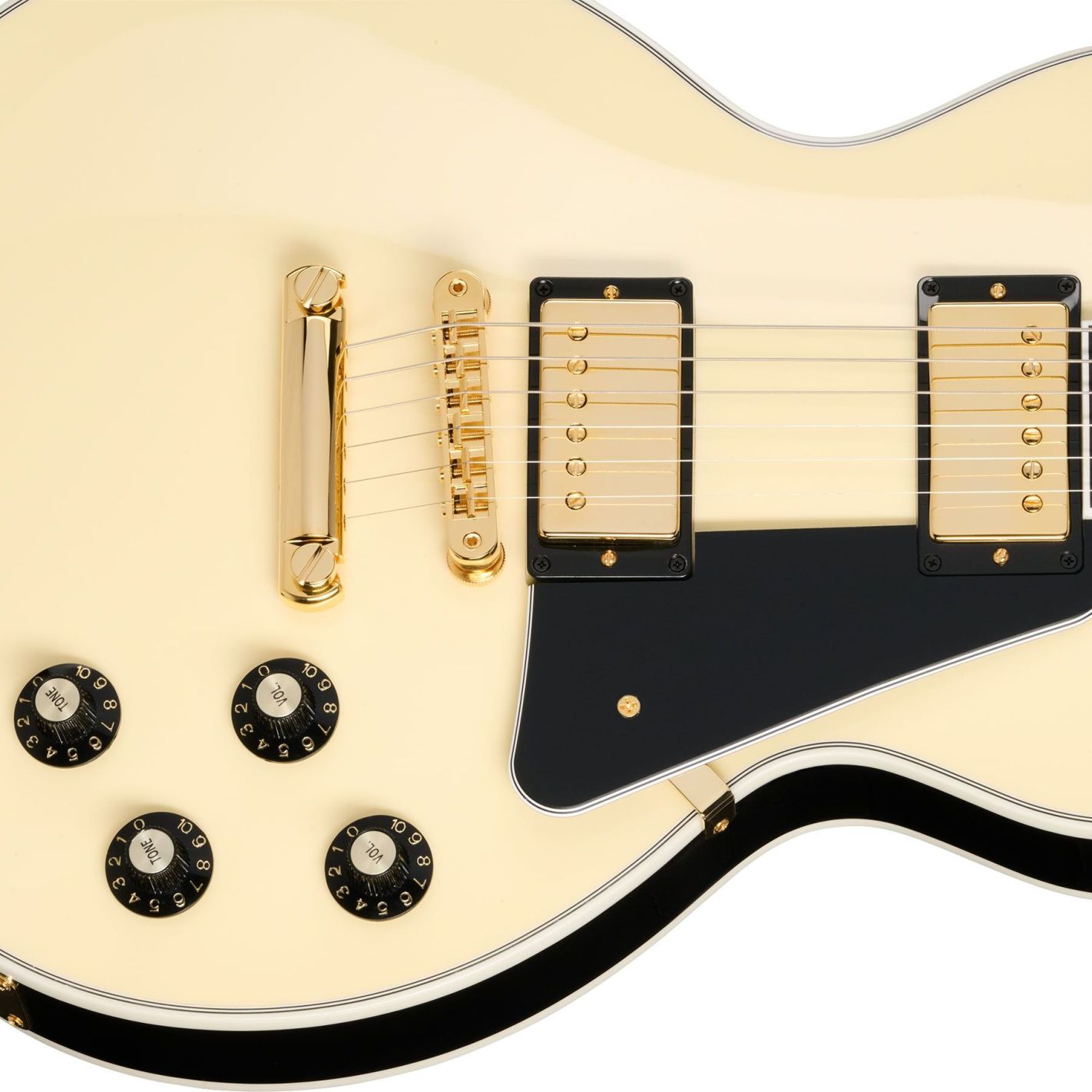 GIBSON LES PAUL CUSTOM 70S BUTTERCREAM TOP