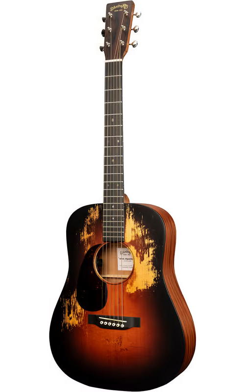 MARTIN DREAD DJR JUNIOR A/E STREETLEGEND BURST LH