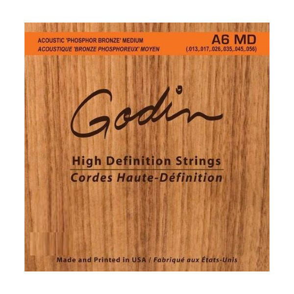 GODIN Strings Acoustic Coated Phosphor Bronze  A6 MD
