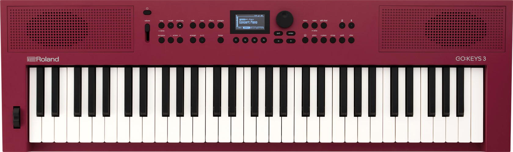 ROLAND GOKEYS3-RD DARK RED
