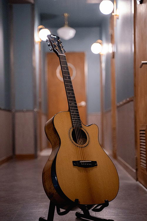 CORT Guitarra Acústica Gold Edge Nat C/Fun