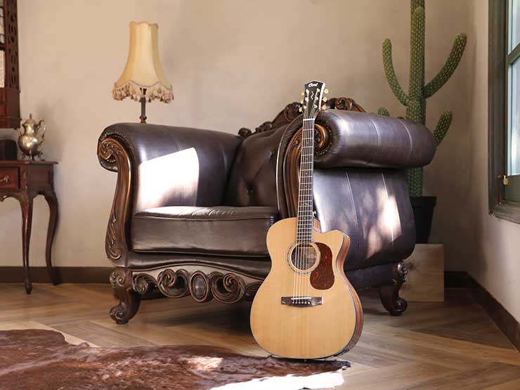 CORT Guitarra Acústica Gold-Oc6 Nat Gloss