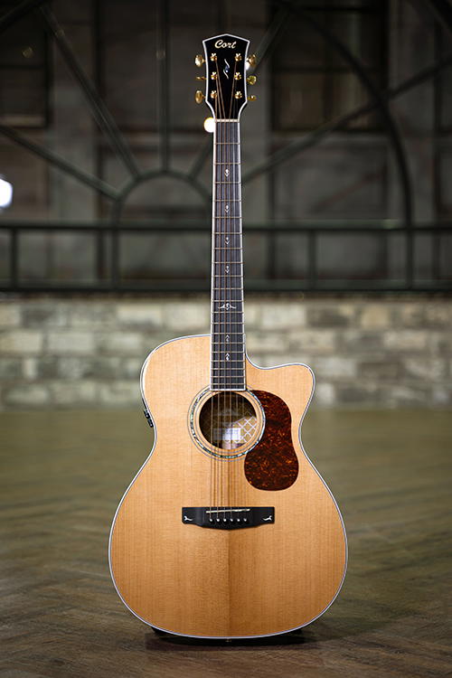 CORT Guitarra Acústica Gold-Oc8 Nat +Funda