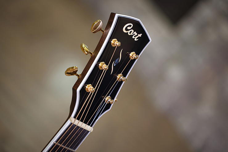 CORT Guitarra Acústica Gold-Oc8 Nat +Funda