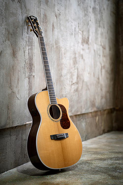 CORT Guitarra Acústica Gold-Oc8 Nat +Funda