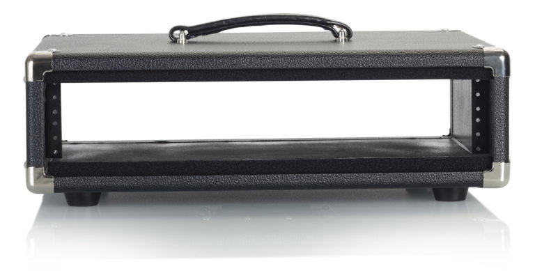 GATOR Estuche rack de 2 unidades Negro Serie Retro