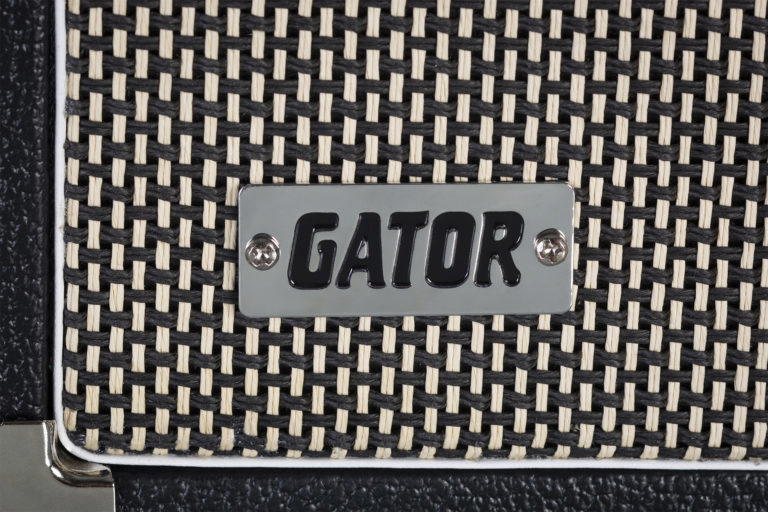 GATOR Estuche rack de 2 unidades Negro Serie Retro