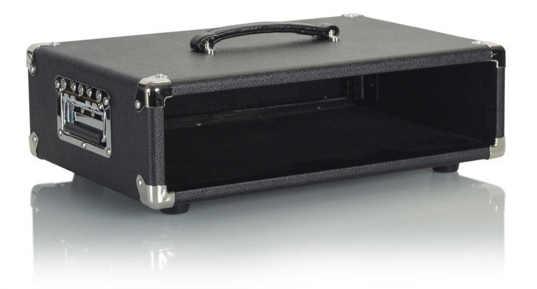 GATOR Estuche rack de 2 unidades Negro Serie Retro