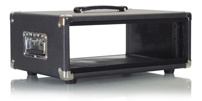GATOR Estuche rack de 3 unidades Negro Serie Retro