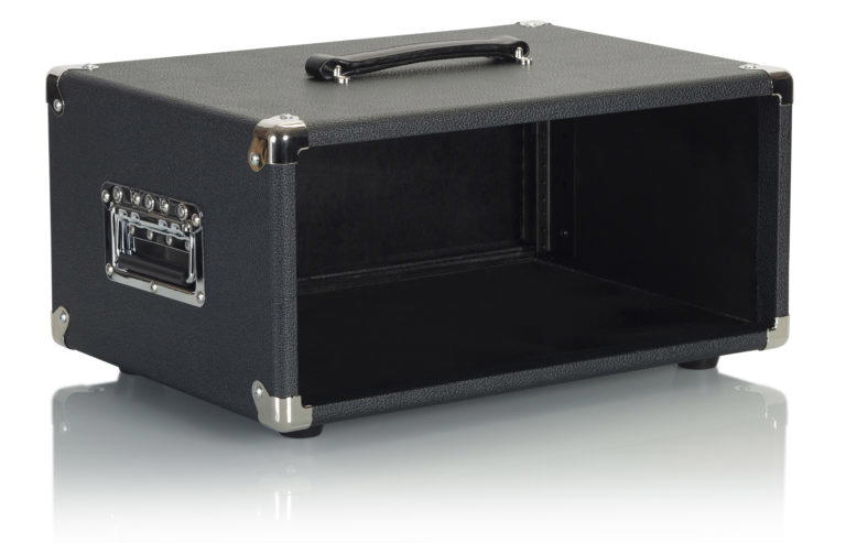 GATOR Estuche rack de 4 unidades Negro Serie Retro