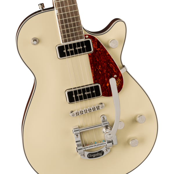 GRETSCH G5210T-P90 ELECTROMATIC JET TWO 90 SINGLE-CUT BIGSBY VINTAGE WHITE