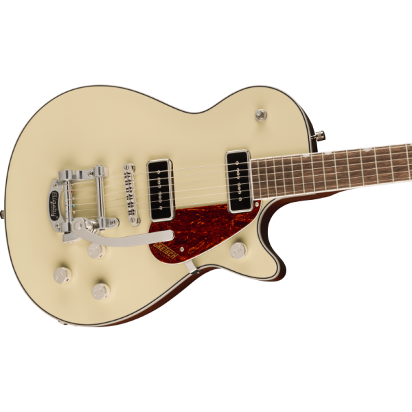 GRETSCH G5210T-P90 ELECTROMATIC JET TWO 90 SINGLE-CUT BIGSBY VINTAGE WHITE