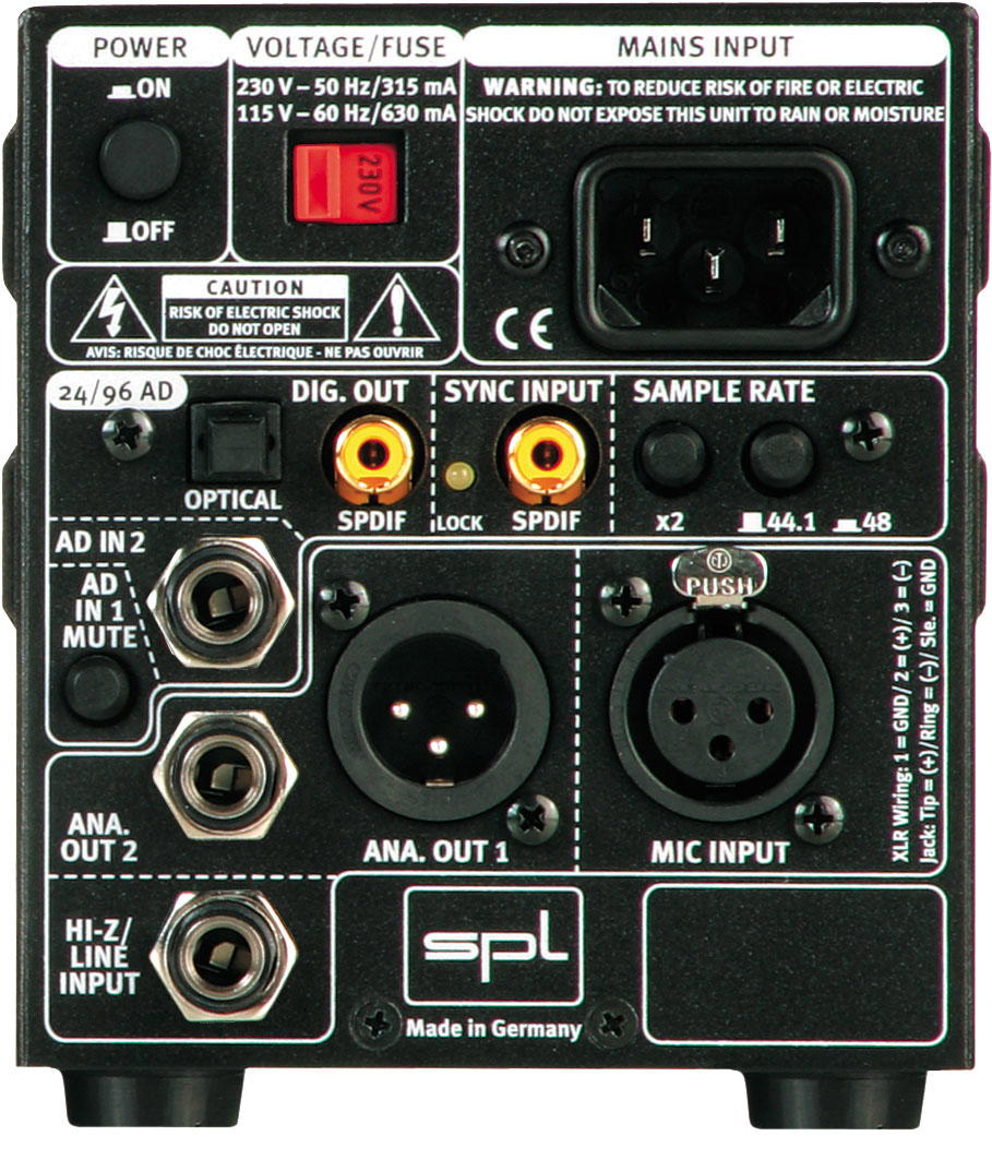 SPL Gain Station 1 + AD