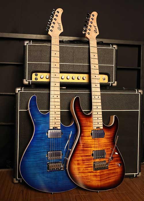 CORT Guitarra Eléctrica G290 Fat Antique Vio