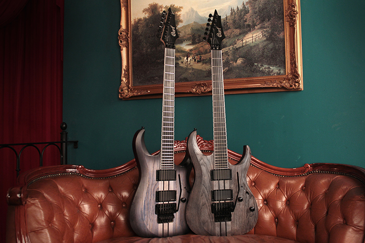 CORT Guitarra Eléctrica X500 Opjb