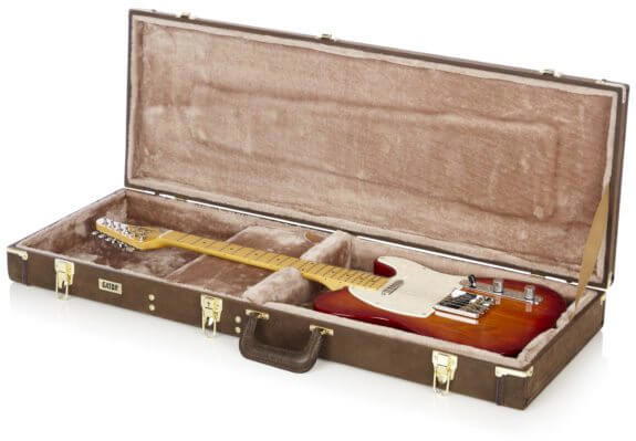 Gator Electric Guitar Vintage Wood Case