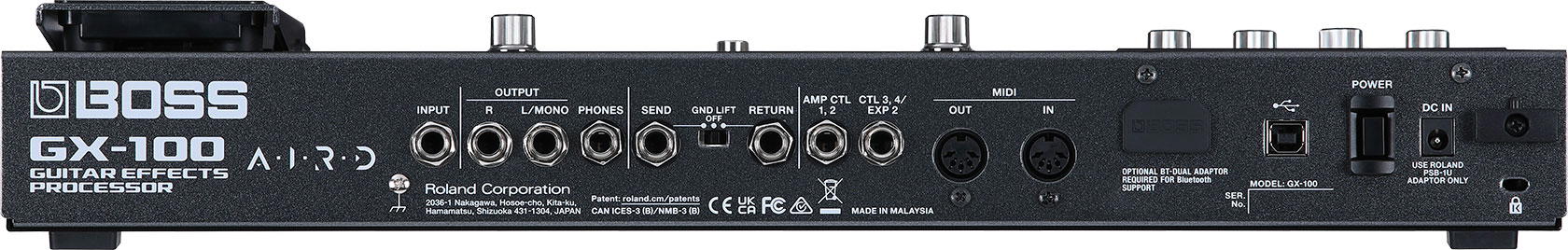 Boss GX-100 Procesador de efectos de guitarra