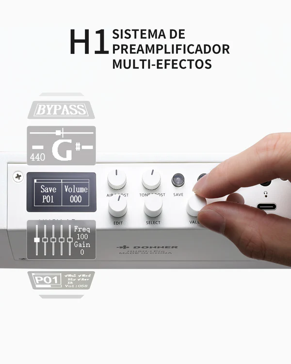 DONNER HUSH-I PRO WHITE