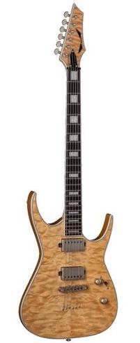 Dean Guitars Exile Select Quilt Top Satin Natural