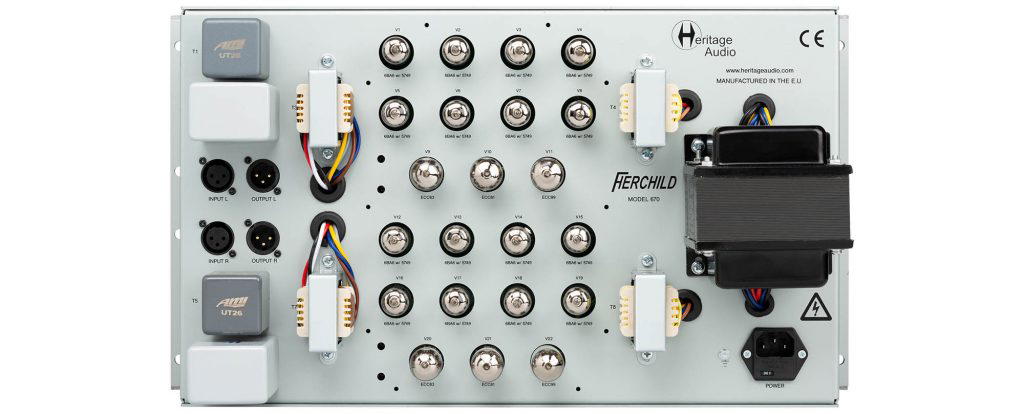HERITAGE AUDIO HERCHILD MODEL 670 TUBE COMPRESSOR