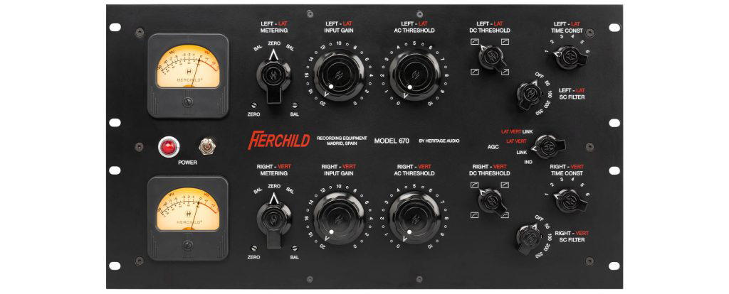 HERITAGE AUDIO HERCHILD MODEL 670 TUBE COMPRESSOR