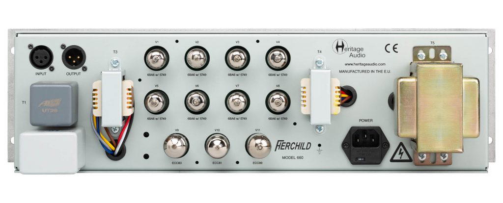 HERITAGE AUDIO HERCHILD MODEL 660 TUBE COMPRESSOR