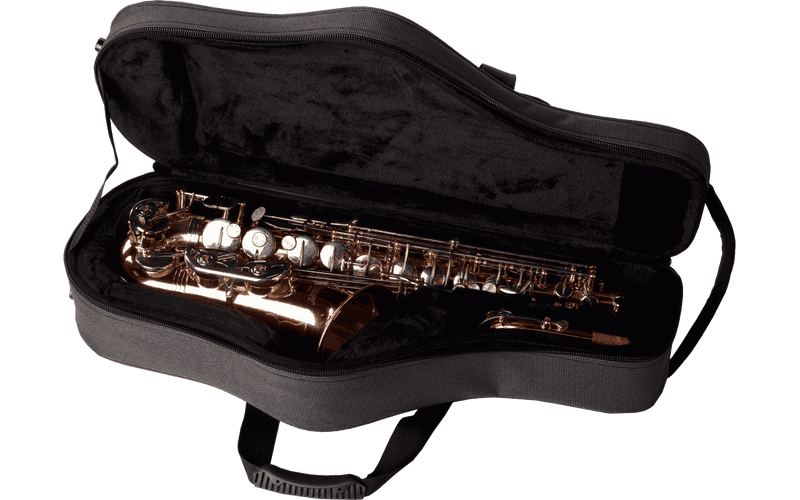 GATOR Funda semi-rígida para Saxo Tenor - Gris/Negro