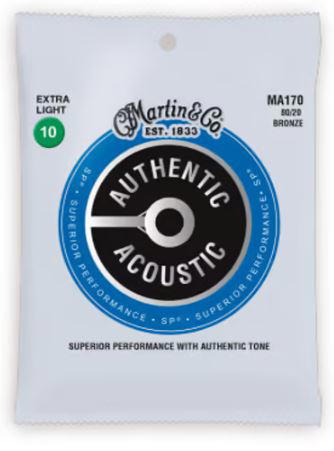 CUERDAS MARTIN ACÚSTICA AUTHENTIC SP 80/20 BRONZE 10-47