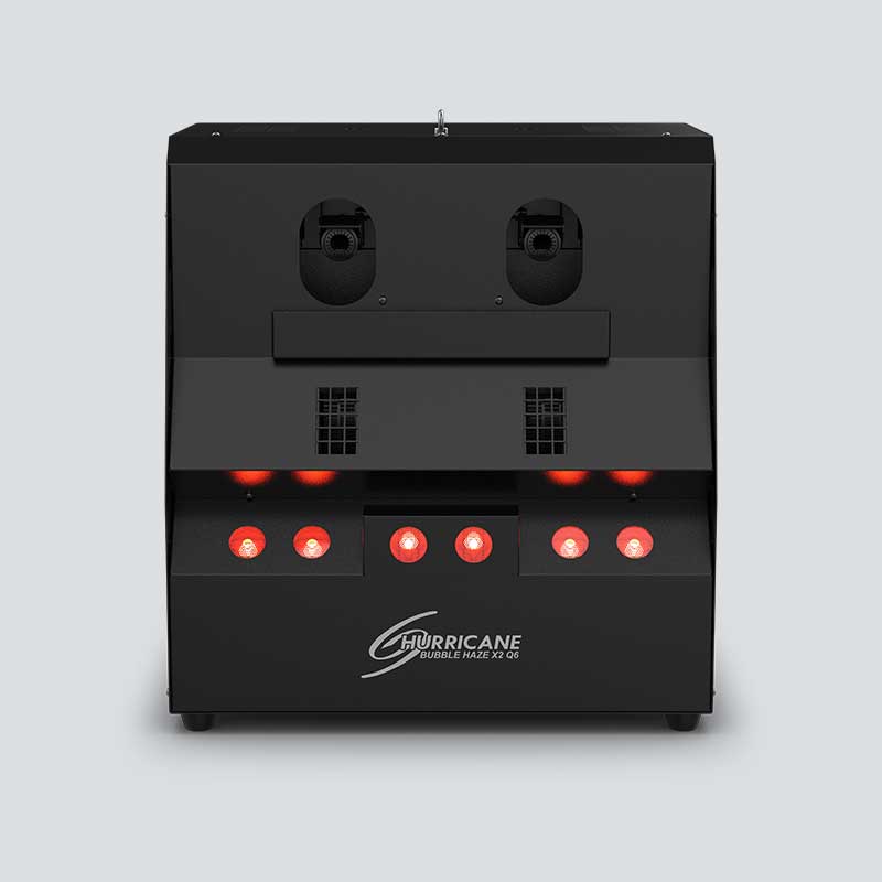 Chauvet DJ Hurricane Bubble Haze X2 Q6 Effects Machine