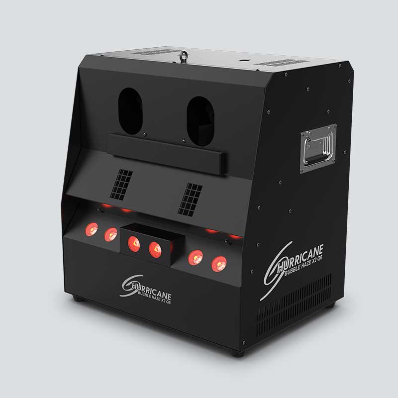 Chauvet DJ Hurricane Bubble Haze X2 Q6 Effects Machine
