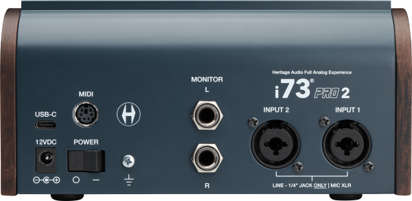 HERITAGE AUDIO i73 PRO 2 USB C INTERFACE WITH FULL