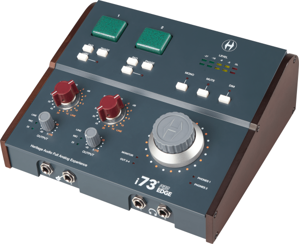 HERITAGE AUDIO i73 PRO EDGE USB C INTERFACE WITH F