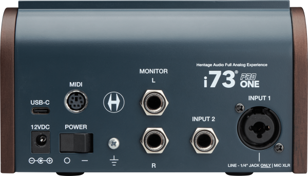 HERITAGE AUDIO i73 PRO ONE USB C INTERFACE WITH FU