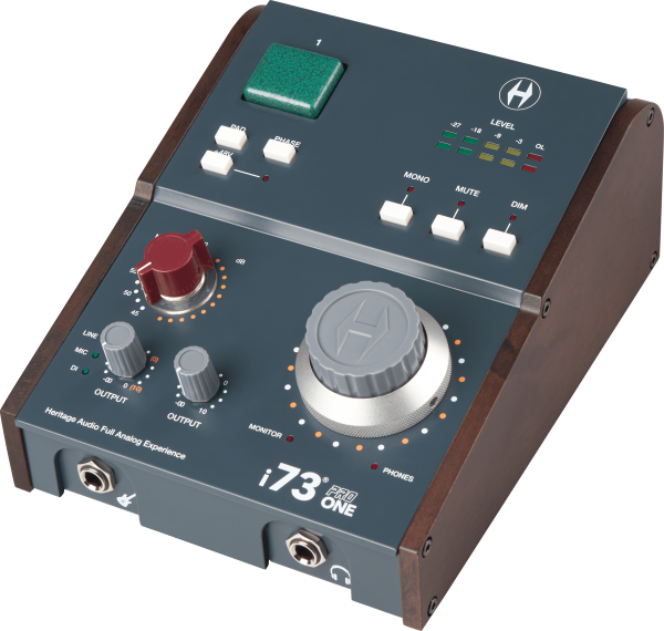 HERITAGE AUDIO i73 PRO ONE USB C INTERFACE WITH FU
