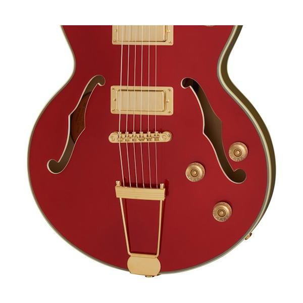 EPIPHONE UPTOWN KAT ES RUBY RED METALLIC