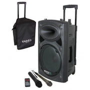 IBIZA SOUND PORT8UHF-BT 8'' PORTABLE KARAOKE SET