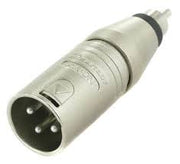 Yellow Cable Adap. RCA macho a 2 XLR macho
