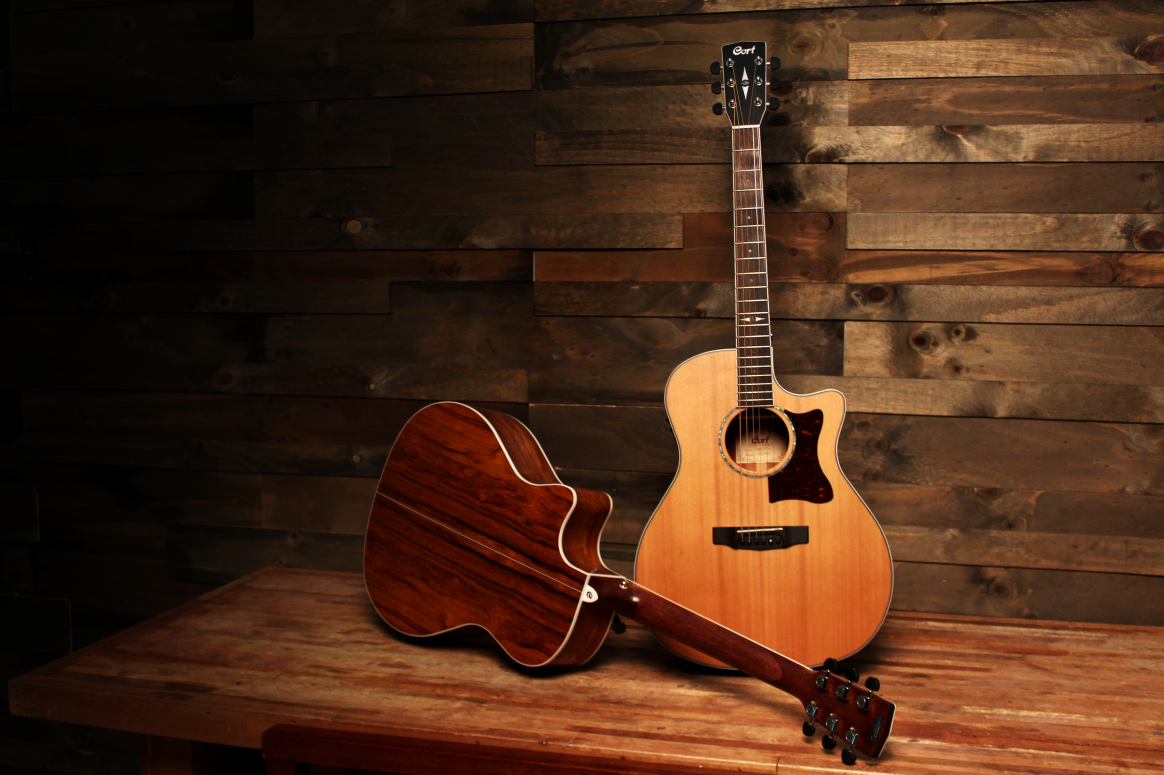CORT Guitarra Acústica Ga5F Bw Ns
