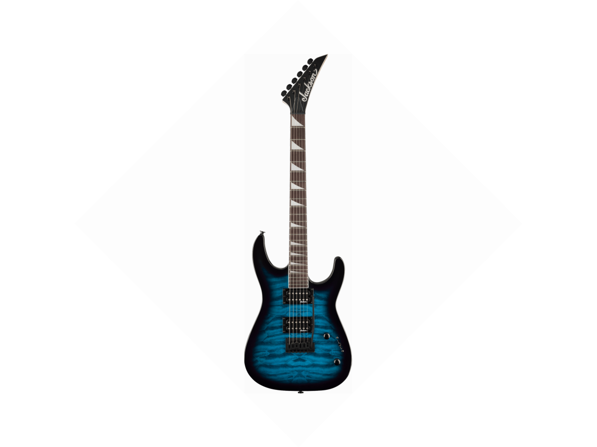 JACKSON JS SERIES DINKY® JS20 DKQ 2PT TRANS BLUE