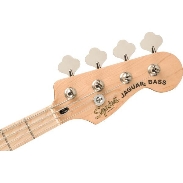 SQUIER AFFINITY JAGUAR BASS BLK MN
